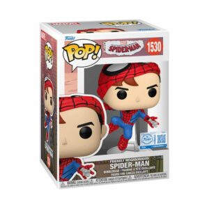 POP MARVEL VINYL FIGURE #1530: Spider-man Mask Up: Friendly Neighborhood Spider-man