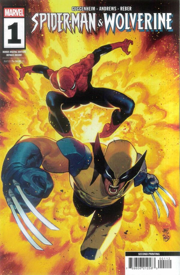 SPIDER-MAN & WOLVERINE (2025 SERIES) #1: Dike Ruan 2nd Print cover A