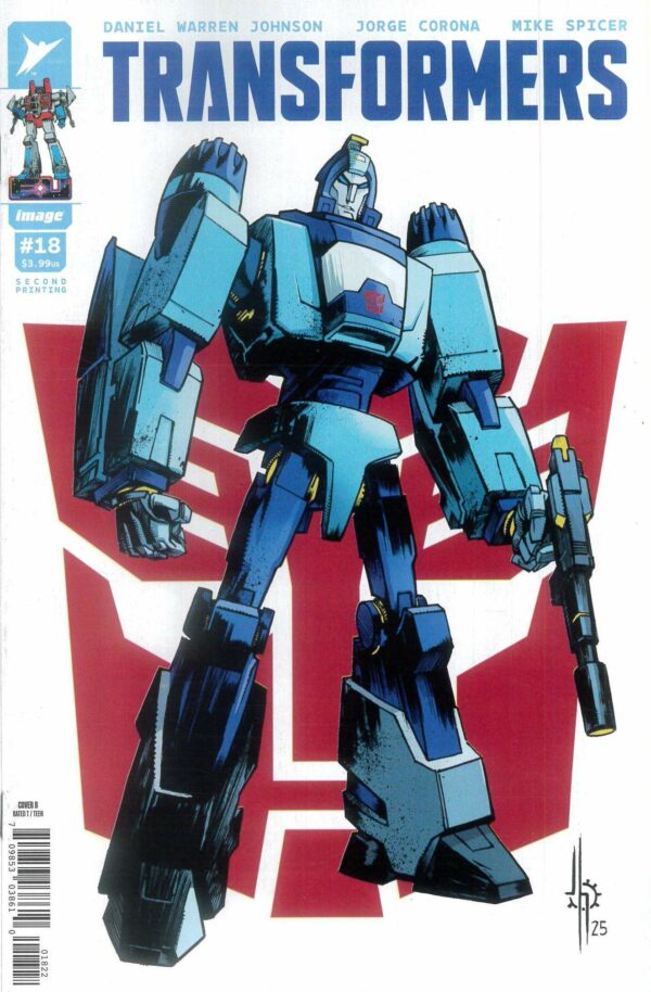 TRANSFORMERS (2023 SERIES) #18: Jason Howard Autobot 2nd Print cover B