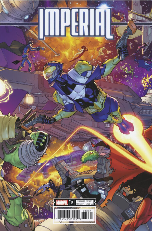 IMPERIAL (2025 SERIES) #2: Javier Garron 4-Part connecting cover C
