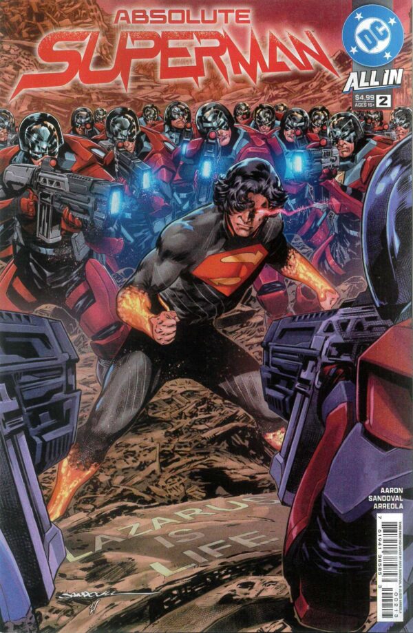 ABSOLUTE SUPERMAN #2: Rafa Sandoval 3rd Print
