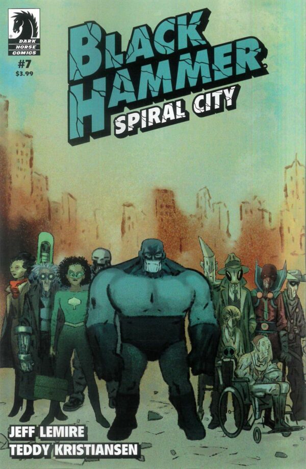 BLACK HAMMER: SPIRAL CITY #7: Teddy H. Kristiansen cover A