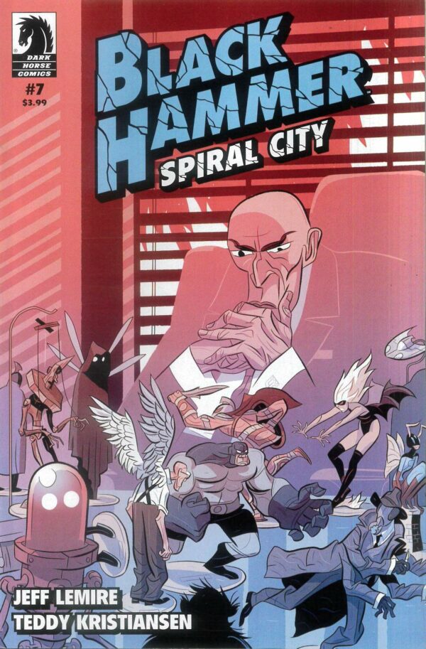 BLACK HAMMER: SPIRAL CITY #7: Jan Solheim cover B