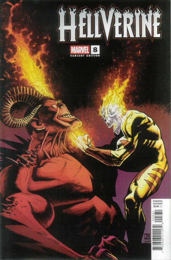HELLVERINE (2024 SERIES) #8: Justin Mason cover C