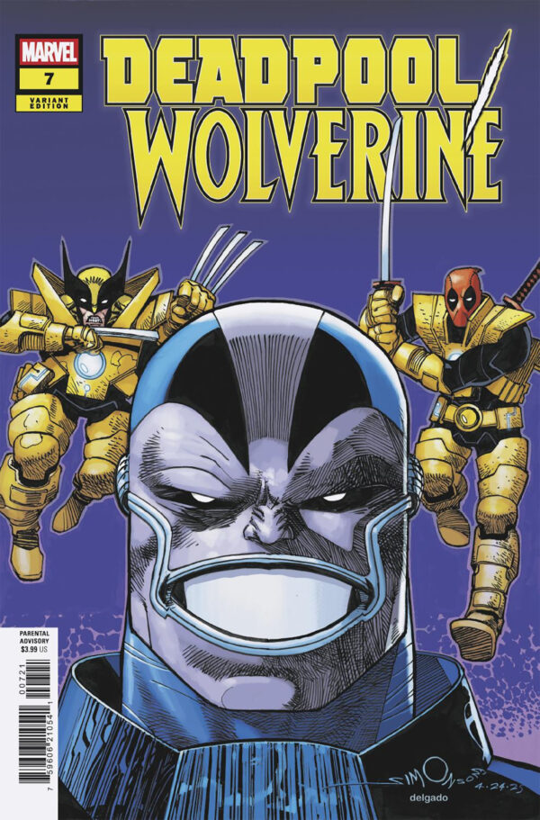 DEADPOOL WOLVERINE #7 Walt Simonson cover B