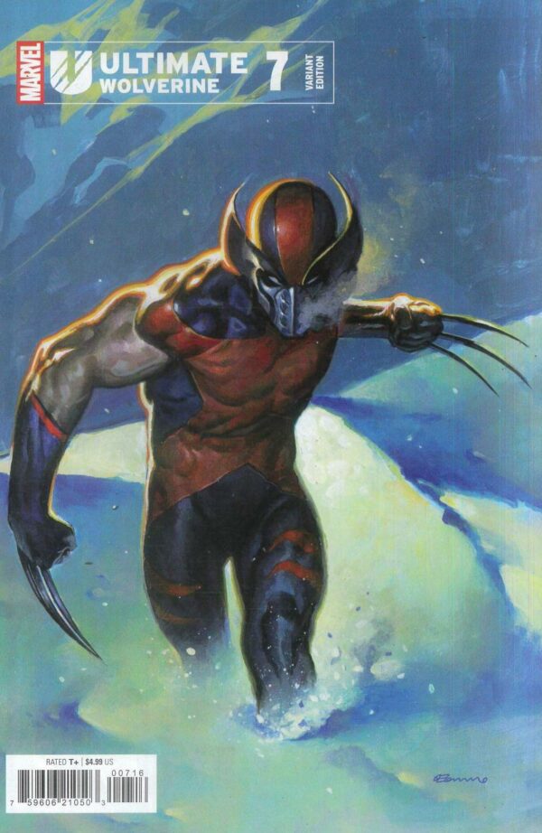 ULTIMATE WOLVERINE #7: Fabrizio De Tommaso RI cover P