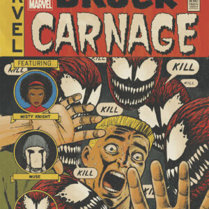 EDDIE BROCK: CARNAGE #6: Jim Rugg Retro Vision cover B