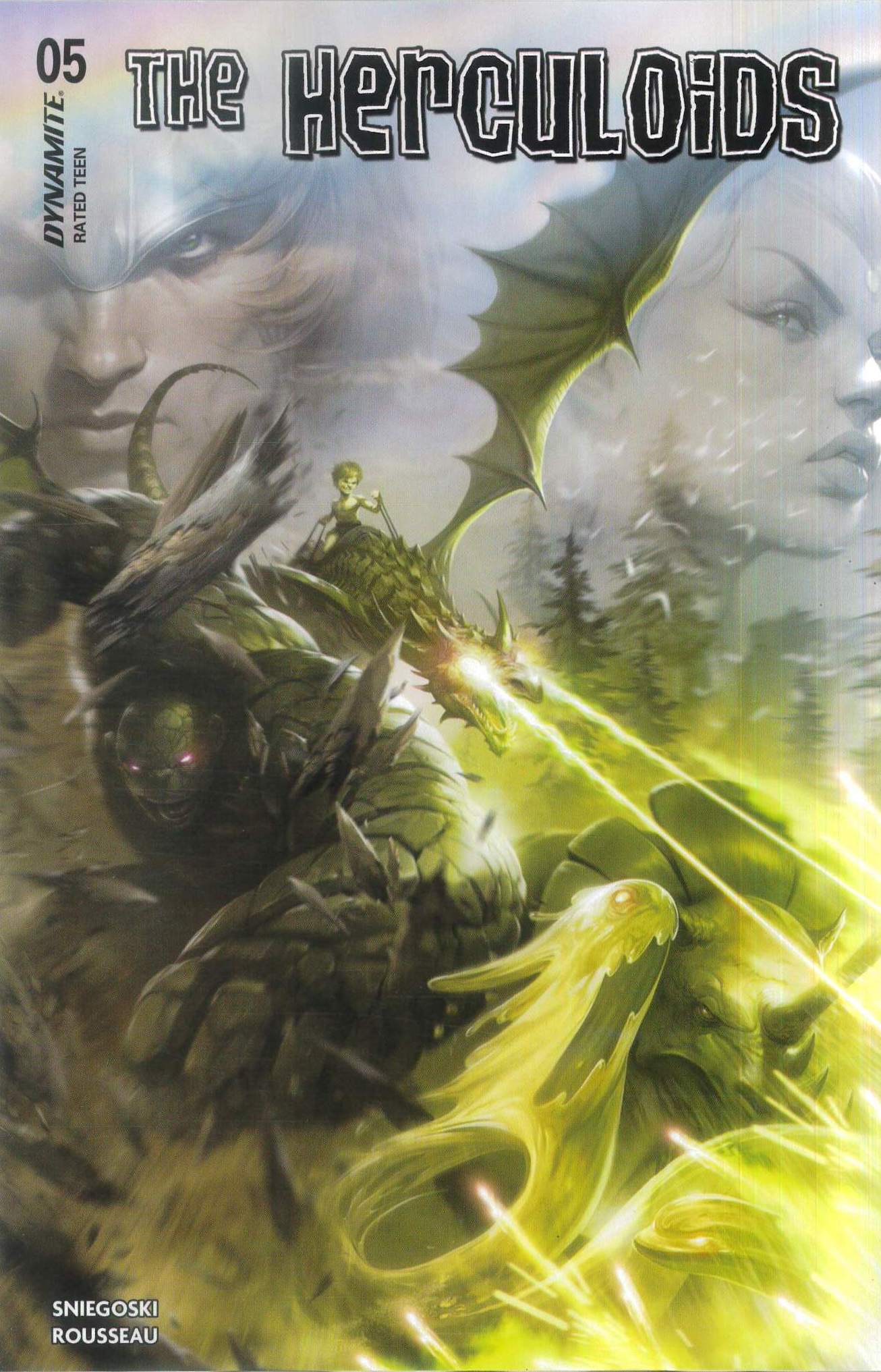 HERCULOIDS #5: Francesco Mattina cover A HERCULOIDS #5: Francesco Mattina cover A