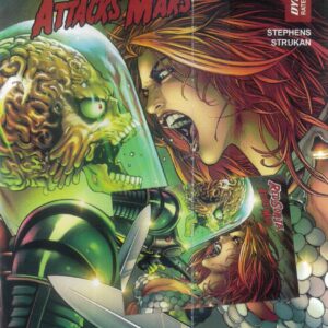 RED SONJA ATTACKS MARS #4: Greg Land cover C RED SONJA ATTACKS MARS #4: Greg Land cover C