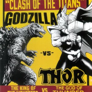 GODZILLA VS #6: Thor #1 (Lee Garbett Versus cover D)