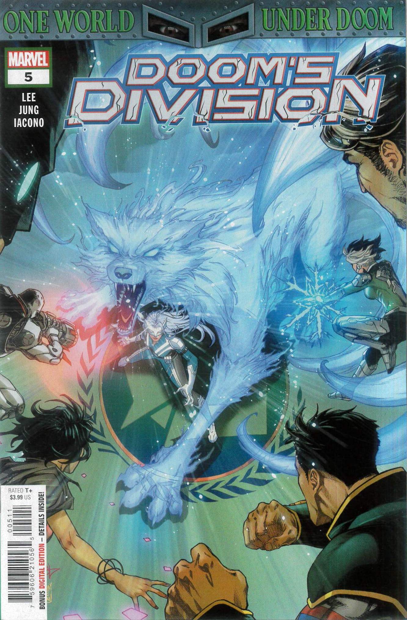 DOOM’S DIVISION #5: Creees Lee cover A DOOM’S DIVISION #5: Creees Lee cover A