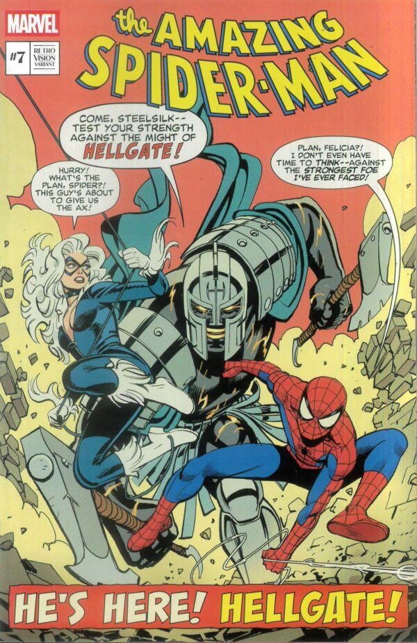 AMAZING SPIDER-MAN (2025 SERIES) #7: Leonardo Romero Retro Vision cover C