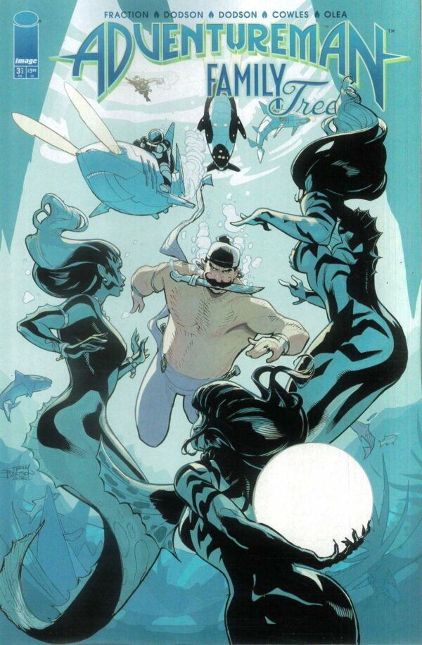 ADVENTUREMAN: FAMILY TREE #3: Terry Dodson cover A
