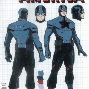 CAPTAIN AMERICA (2025 SERIES) #2: Valerio Schiti Design RI cover P
