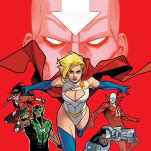 JUSTICE LEAGUE RED #1 Red Foil cover D