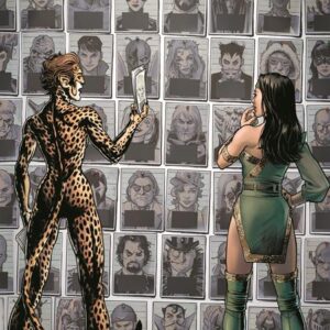 CHEETAH AND CHESHIRE ROB THE JUSTICE LEAGUE #2 Nicola Scott cover A