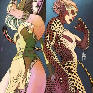CHEETAH AND CHESHIRE ROB THE JUSTICE LEAGUE #2 Guillem March cover B