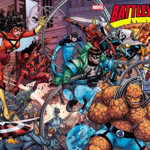 BATTLEWORLD #1 Nick Bradshaw 5-part wraparound connecting cover F