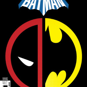MARVEL/DC: DEADPOOL/BATMAN #1 Insignia Mash-up cover F