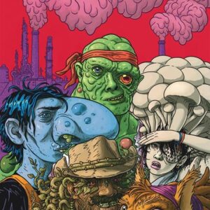 TOXIC CRUSADERS (2025 SERIES) #1 Tristan Wright Trading Card cover D