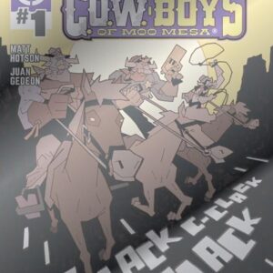 WILD WEST C.O.W.: BOYS OF MOO MESA #1 Joe Palmer Foil cover F