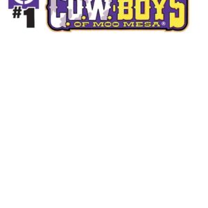WILD WEST C.O.W.: BOYS OF MOO MESA #1 Blank Sketch cover E