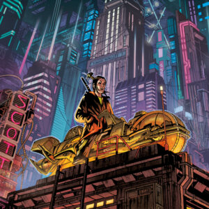 BLADE RUNNER: BLACK LOTUS: LAS VEGAS #1 Danny Earls cover B