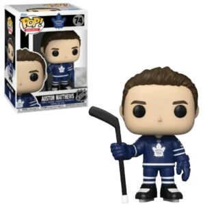POP HOCKEY VINYL FIGURE #74: Auston Matthews (Toronto Maple Leafs) NM