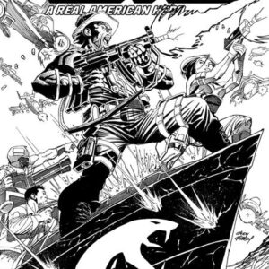 G.I. JOE: A REAL AMERICAN HERO (VARIANT EDITION) #320 Andy Kubert B&W cover B