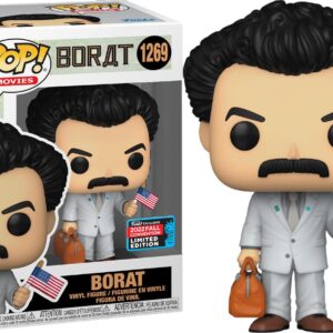 POP MOVIES VINYL FIGURES #1269: Borat – NM (2022 Fall Conention Ltd Ed) NM