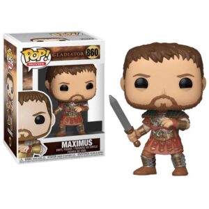POP MOVIES VINYL FIGURES #860: Glasiator: Maximus (Black) Special Edition – NM
