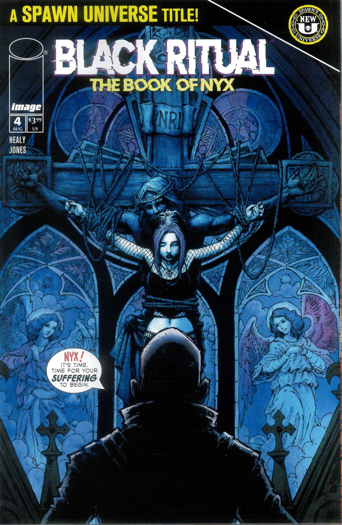 SPAWN: BLACK RITUAL: THE BOOK OF NYX #4: Nat Jones cover A SPAWN: BLACK RITUAL: THE BOOK OF NYX #4: Nat Jones cover A