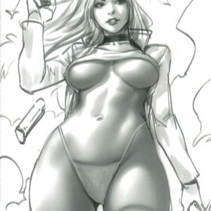 HEAT SEEKER: EXPOSED (A GUN HONEY SERIES) #2: Derrick Chew Sketch RI cover I