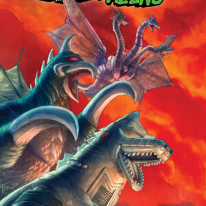 GODZILLA: HERE THERE BE ALIENS #4 Fero Pe cover A