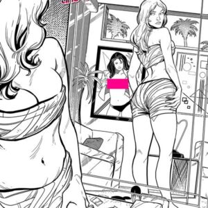 HOT VALLEY DAYS #3 Farid Karami Coloring Book cover B