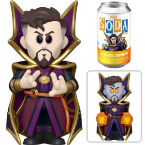 FUNKO VINYL SODA FIGURE #77: Marvel: Strange Supreme (Doctor Strange) – NM