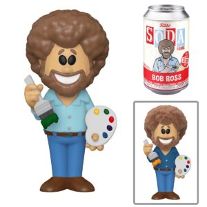 FUNKO VINYL SODA FIGURE #91: Bob Ross (Painter) – NM