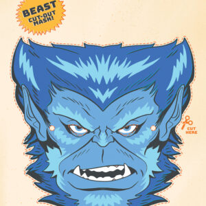 AVENGERS (2023 SERIES) #30 Retro Halloween Mask cover D