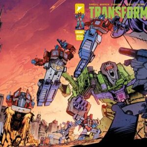 TRANSFORMERS (2023 SERIES) #24 Daniel Warren Johnson, Mike Spicer wraparound cover F