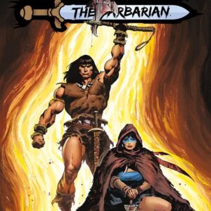 CONAN THE BARBARIAN TP (2023 SERIES) #1 Bound in Black Stone Deluxe (HC: Roberto de la Torre cover)