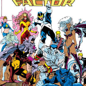 X-FACTOR THE ORIGINAL X-MEN OMNIBUS (HC) #2 Walter Simonson Evolutionary War Direct Market cover