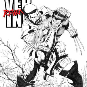 WOLVERINE: REVENGE #3 Red Band RAW B&W edition (Greg Capullo cover A)
