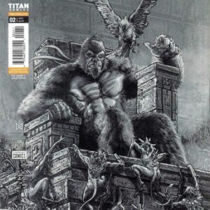 RETURN TO SKULL ISLAND #2: Diego Yapur inks cover D