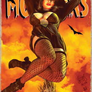 MARK SPEARS MONSTERS #7 Mark Spears Hexy the Witch JSA Homage cover B