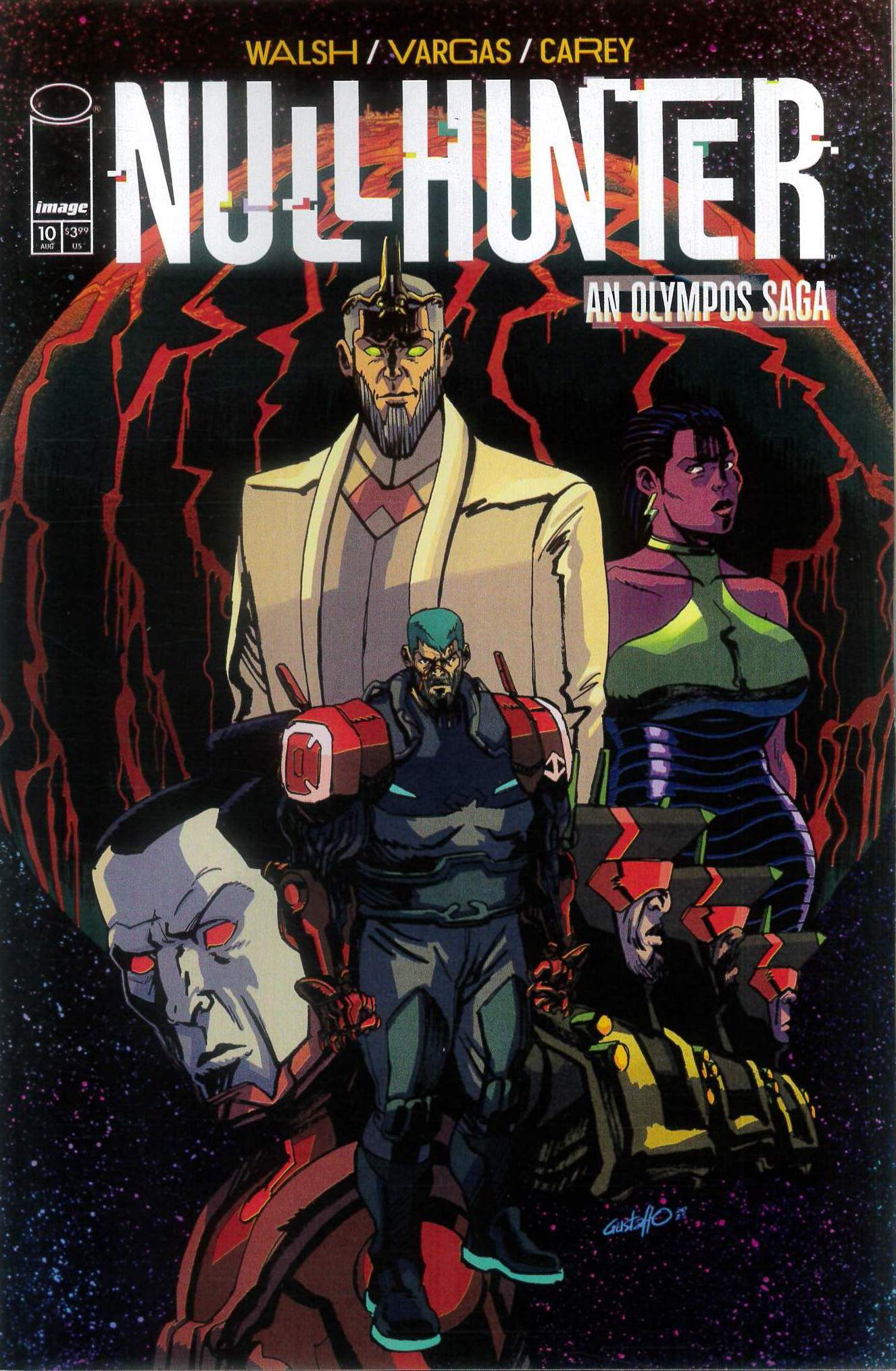 NULLHUNTER #10: Gustaffo Vargas cover B NULLHUNTER #10: Gustaffo Vargas cover B