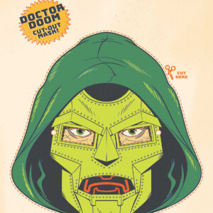 ONE WORLD UNDER DOOM #7 Retro Halloween Mask cover C
