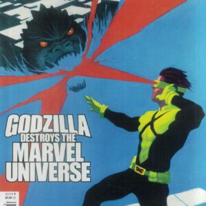 GODZILLA DESTROYS THE MARVEL UNIVERSE #3: Jeremy Wilson RI cover P GODZILLA DESTROYS THE MARVEL UNIVERSE #3: Jeremy Wilson RI cover P