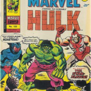 MIGHTY WORLD OF MARVEL (1972-1979 SERIES) #103: VG
