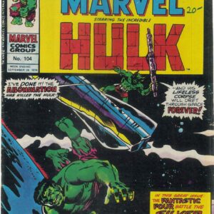 MIGHTY WORLD OF MARVEL (1972-1979 SERIES) #104: VG
