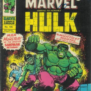 MIGHTY WORLD OF MARVEL (1972-1979 SERIES) #105: VG